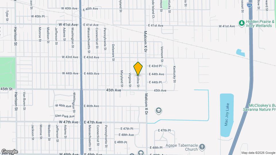 4409 Virginia St Map and Location Details