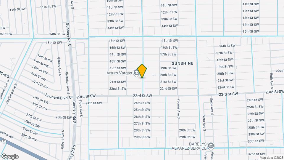 4000 21st St SW Map and Location Details