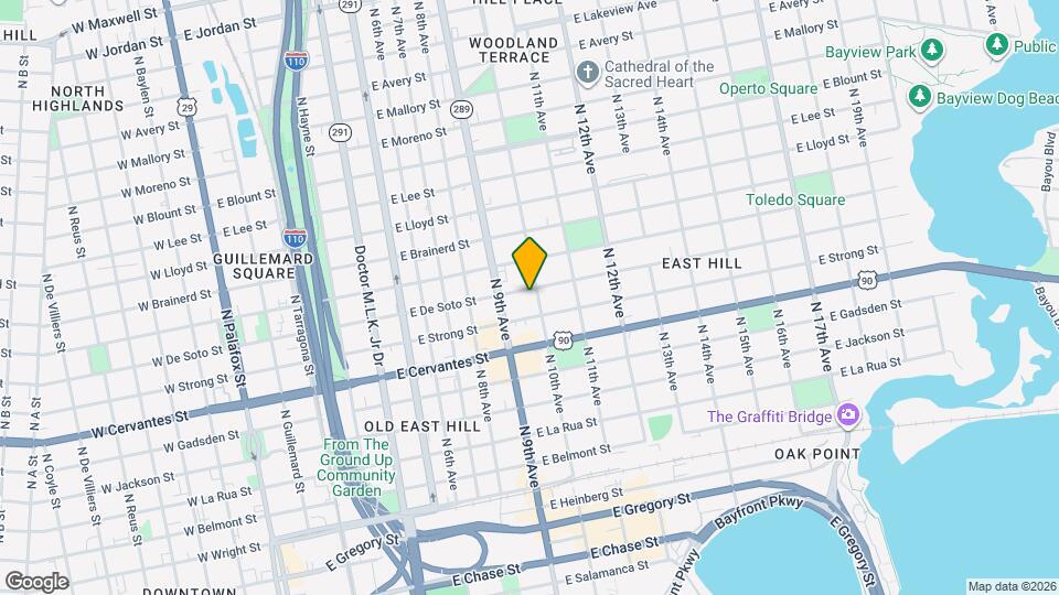 919 E De Soto St Map and Location Details