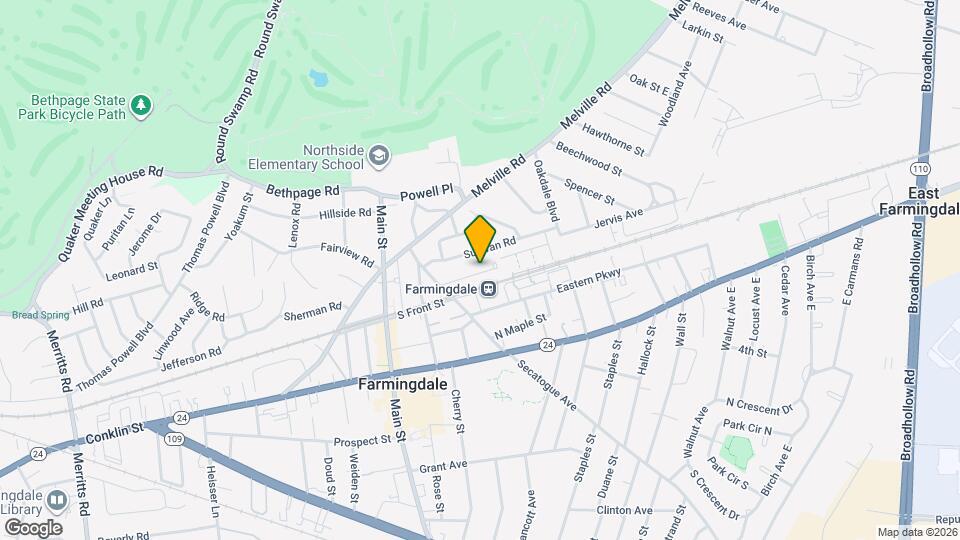 81 Secatogue Ave Map and Location Details