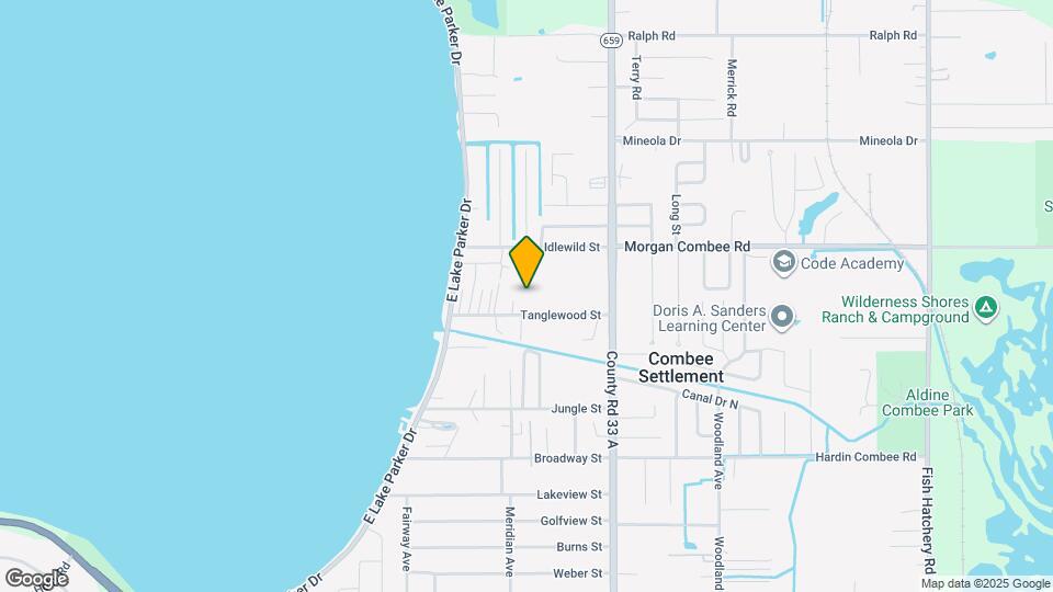 2420 Tanglewood St Map and Location Details