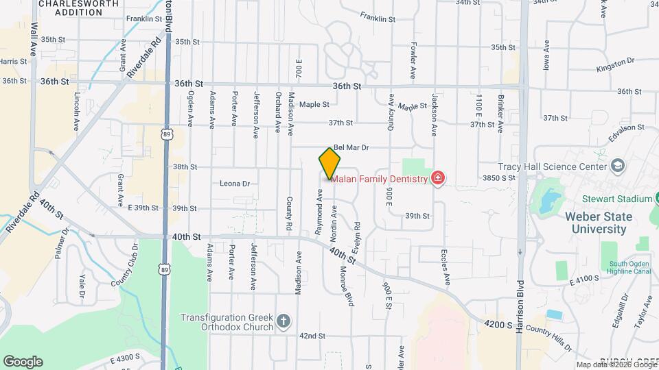 3855 Nordin Ave Map and Location Details