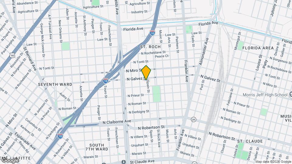 2016 Spain St Map and Location Details