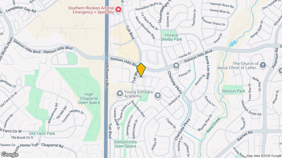 5249 Palomino Ranch Point Map and Location Details