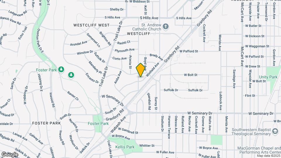 4136 Winfield Ave Map and Location Details