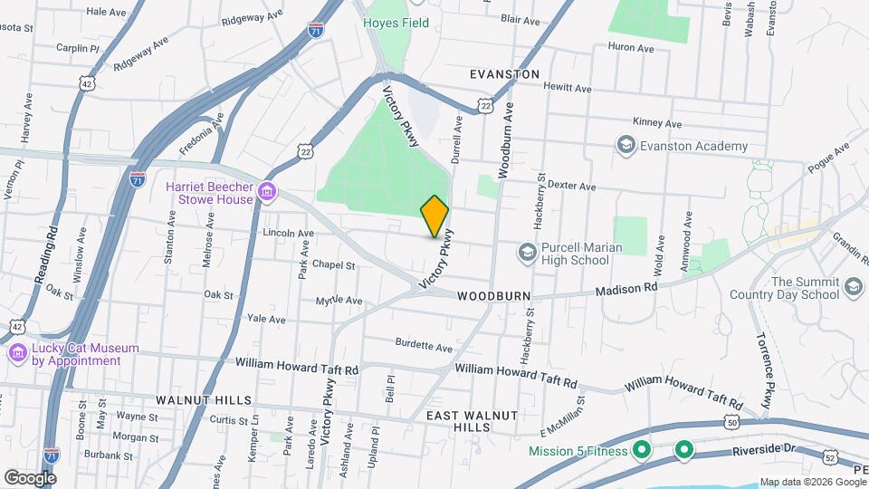 1349 Lincoln Avenue, Unit Unit 1 Map and Location Details