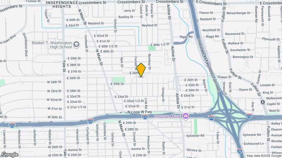 3513 Castor St Map and Location Details