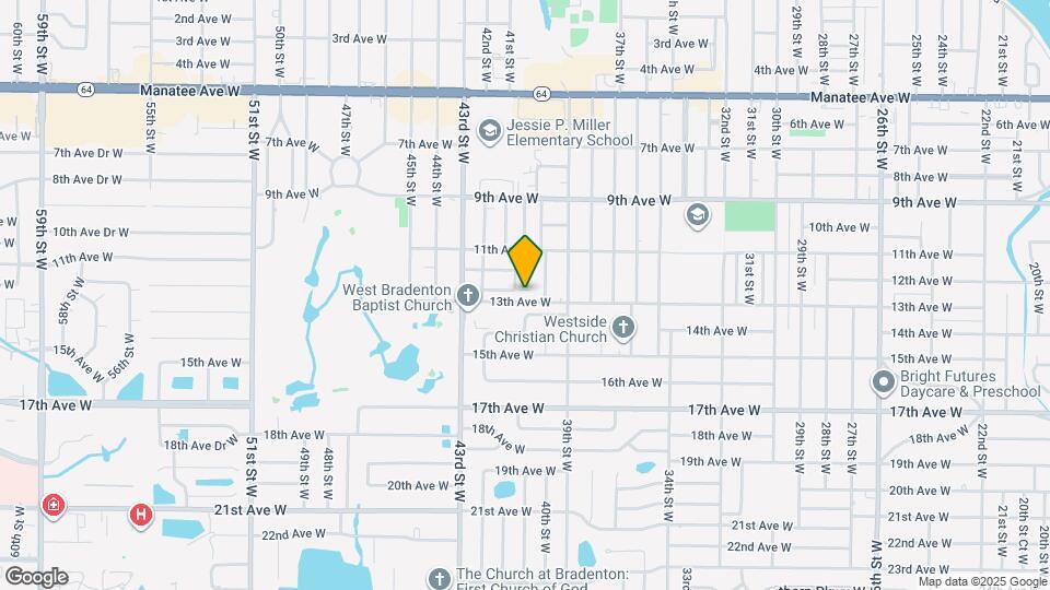 4024 13th Ave W Map and Location Details