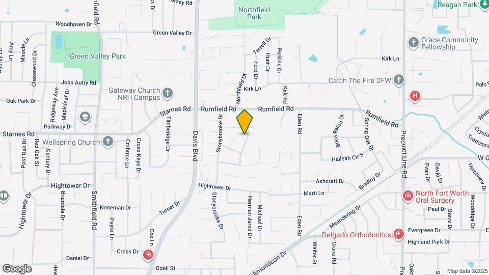 7333 Meadowbrook Dr Map and Location Details