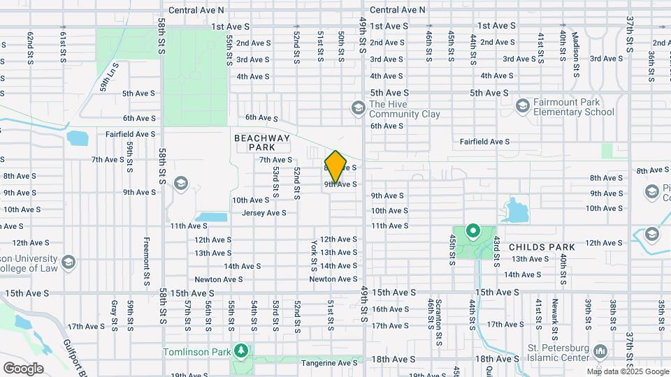 5004 9th Ave S Map and Location Details