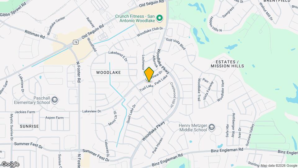 6929 Trail Lake Map and Location Details