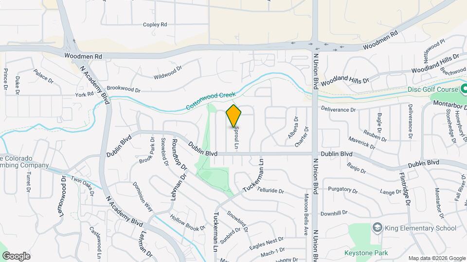 6590 Sproul Ln Map and Location Details