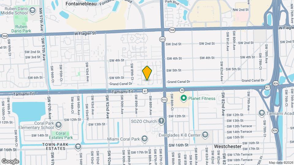 616 SW 88th Pl E Map and Location Details