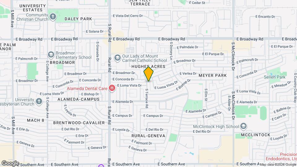 2415 S Terrace Rd Map and Location Details