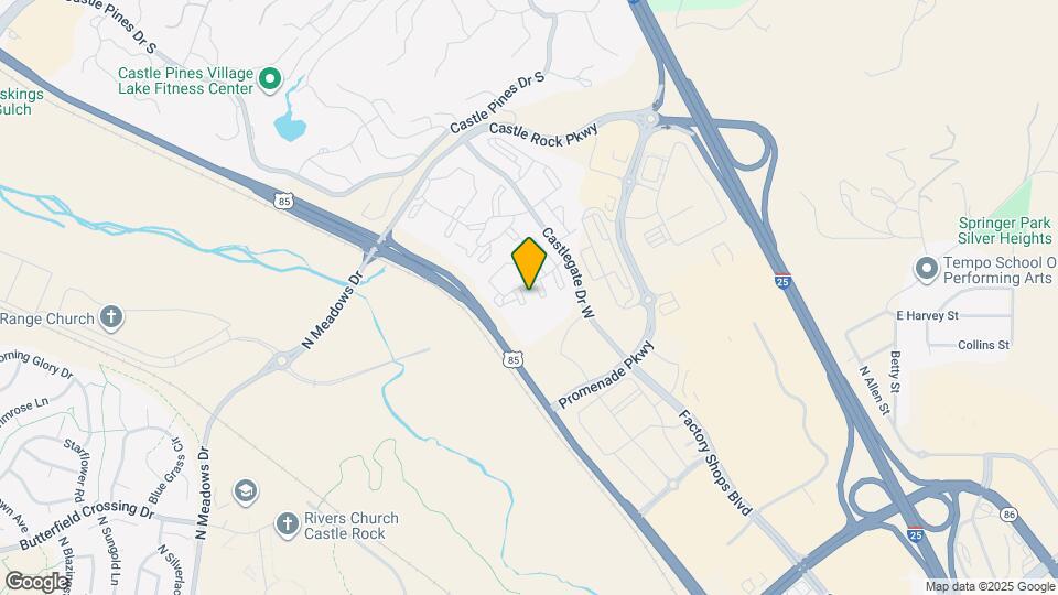 6009 Castlegate Dr W Map and Location Details