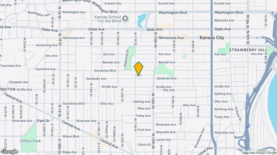 1046 Sandusky Ave Map and Location Details