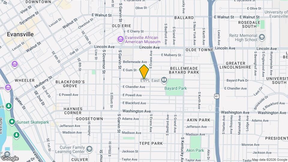 731 Bayard Park Dr Map and Location Details