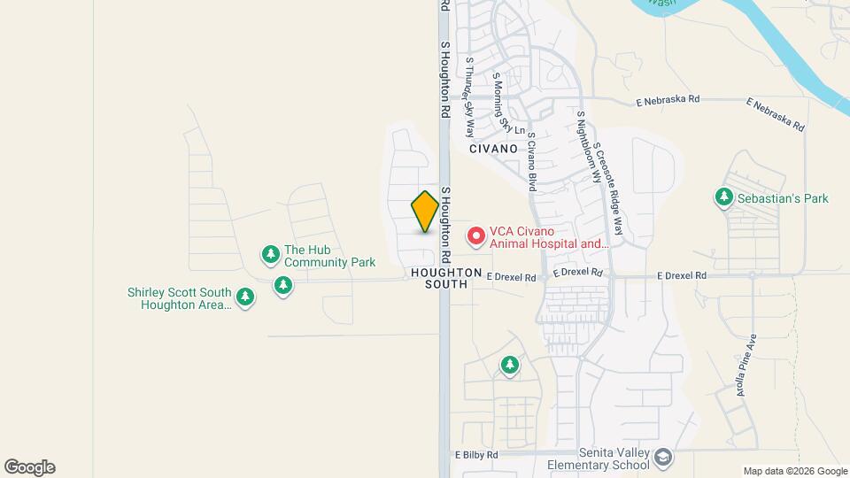 10260 E Encinas Trail Map and Location Details