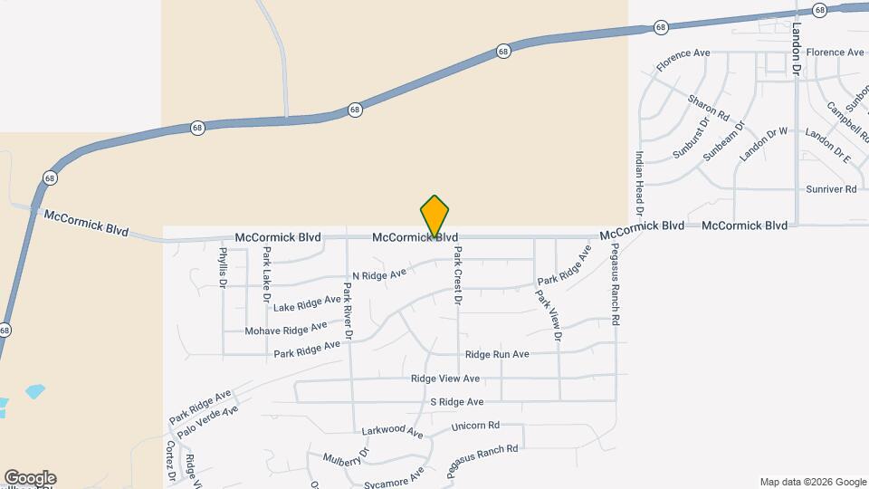 2576 McCormick Blvd Map and Location Details