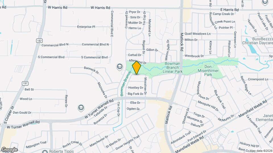 812 Ericville Dr Map and Location Details