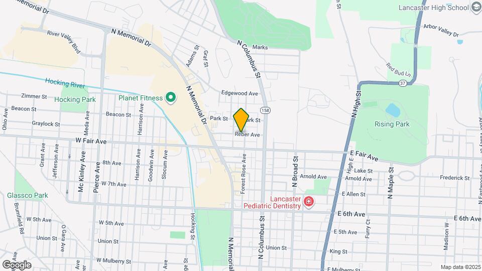 304 Reber Ave Map and Location Details