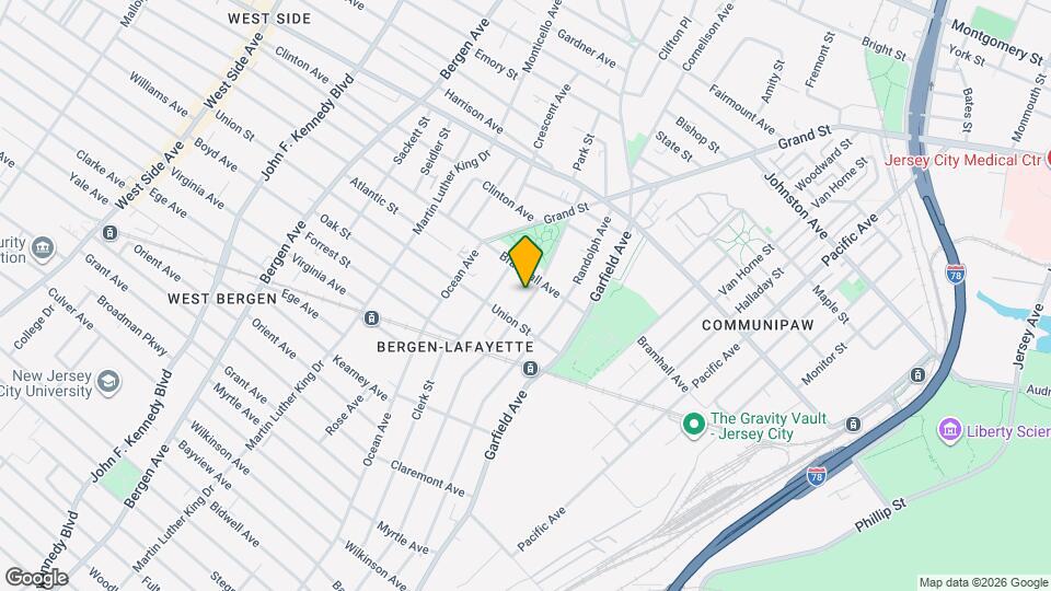 335 Arlington Ave Map and Location Details