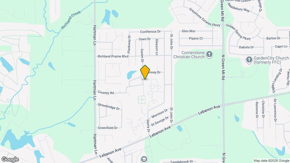 408 Ganim Dr Map and Location Details