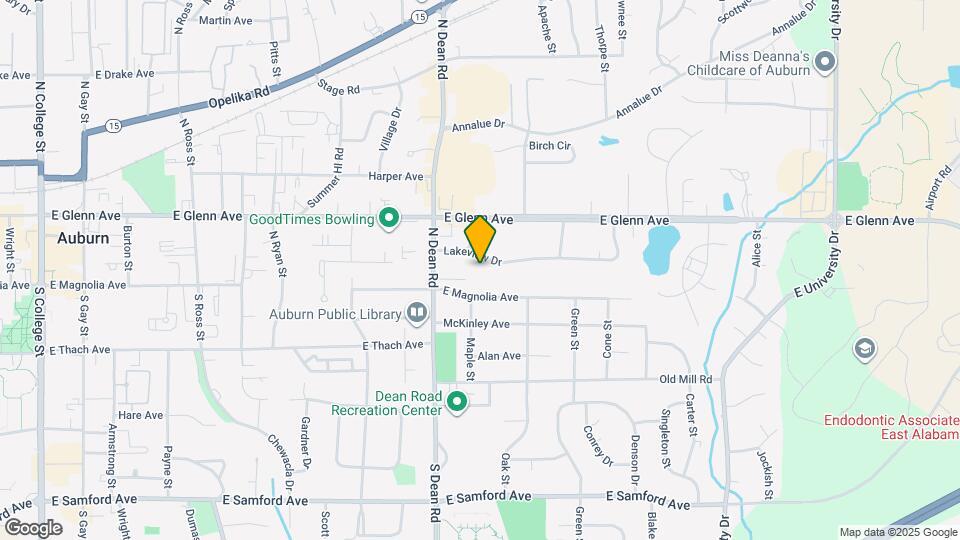 Lakeview Drive Cottage Map and Location Details