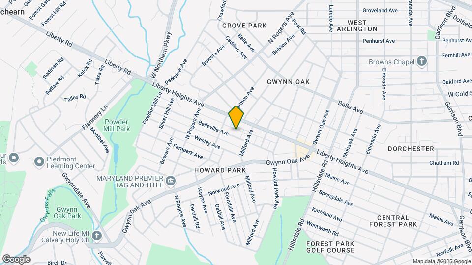5112 Belleville Ave Mapa y Detalles de la Ubicación