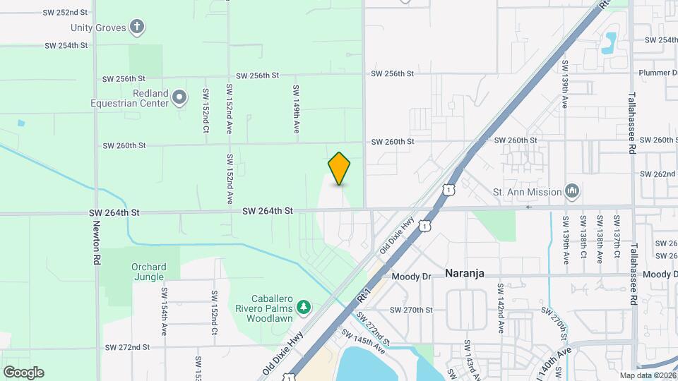 14755 SW 264th St Map and Location Details