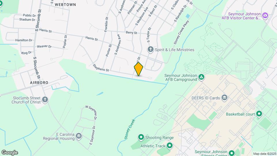 1804 Stephens St Mapa y Detalles de la Ubicación