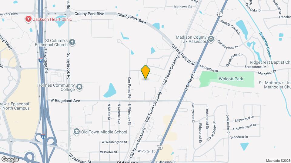 344 Brookwoods Dr Map and Location Details