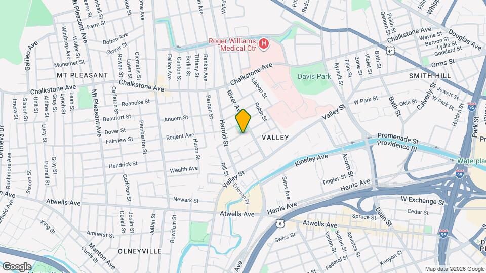 129 Allston St Map and Location Details