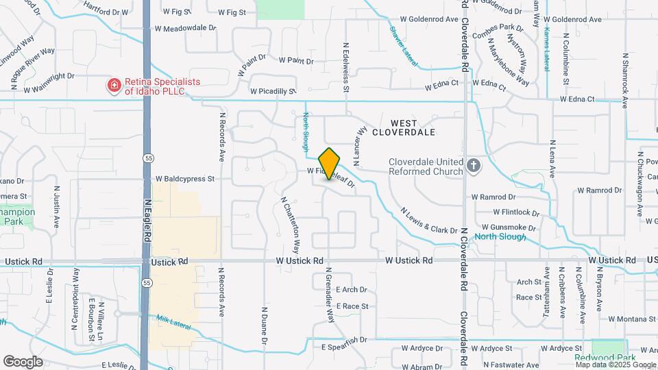 12870 W Baldcypress Dr Map and Location Details