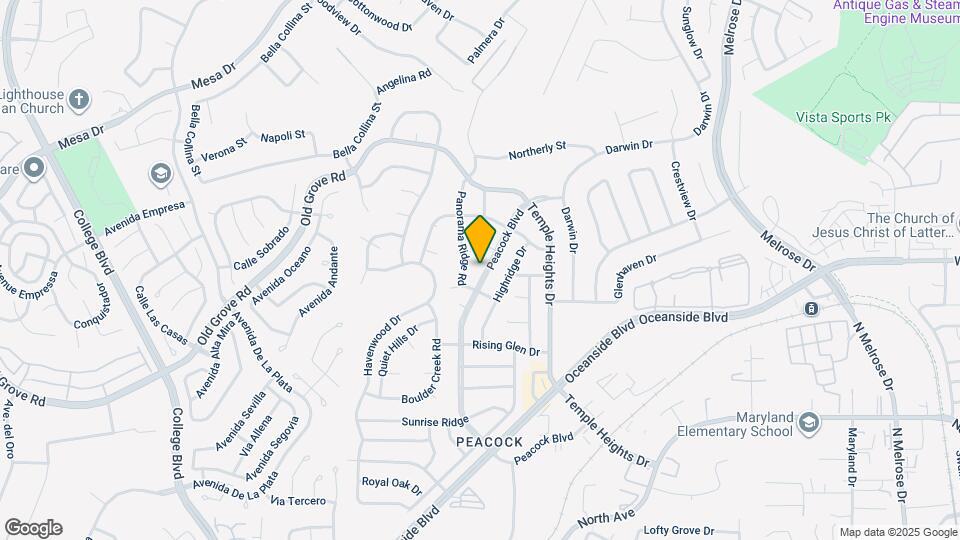 1441 Peacock Blvd Map and Location Details