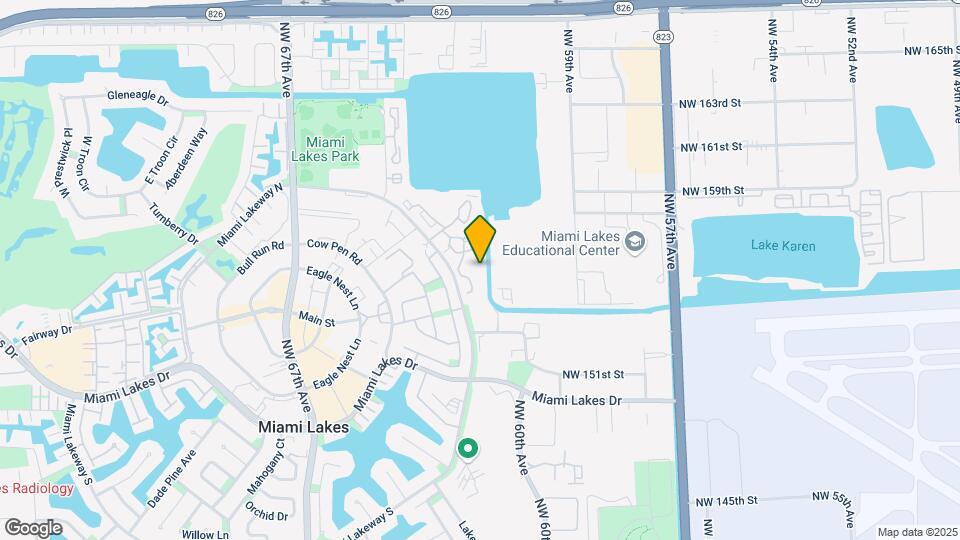 15499 N Miami Lakeway Mapa y Detalles de la Ubicación