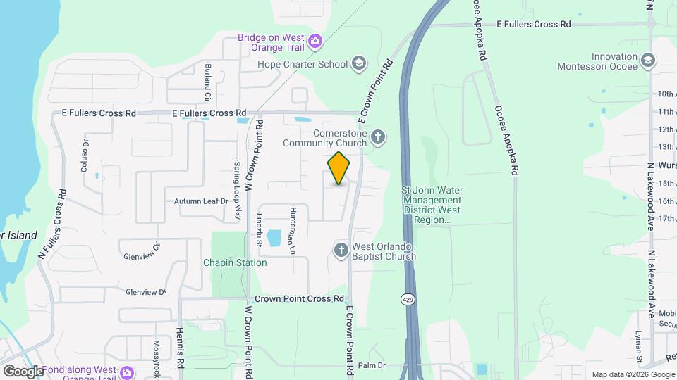 1231 Running Oak Ln Map and Location Details