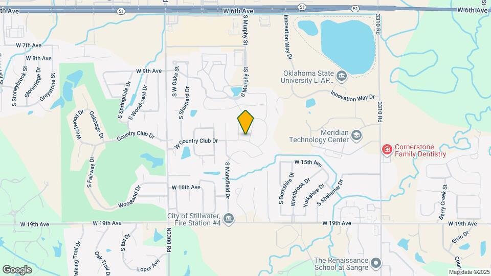 4314 W Country Club Dr Map and Location Details