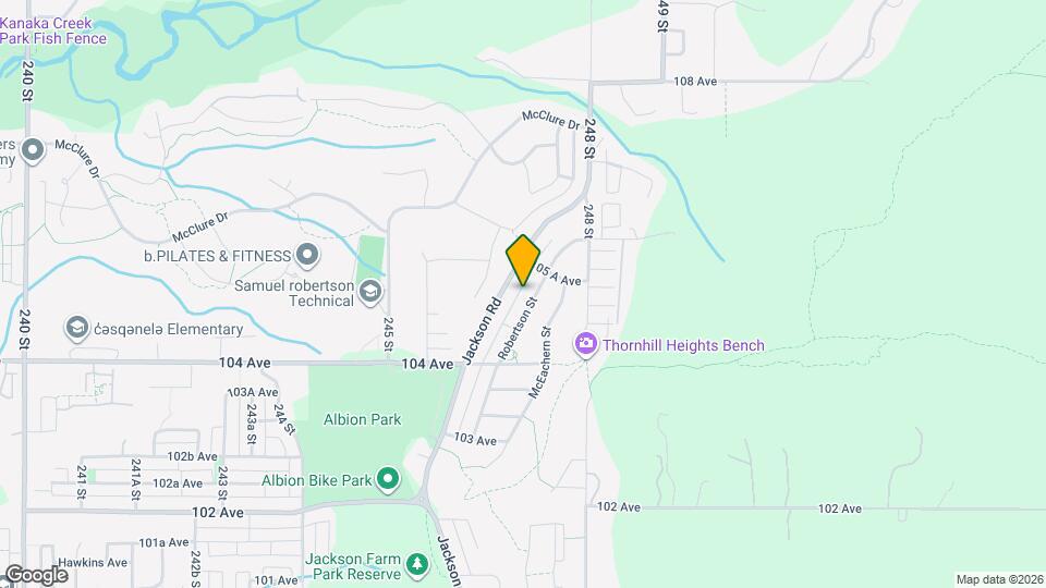 10500 Jackson Rd Map and Location Details