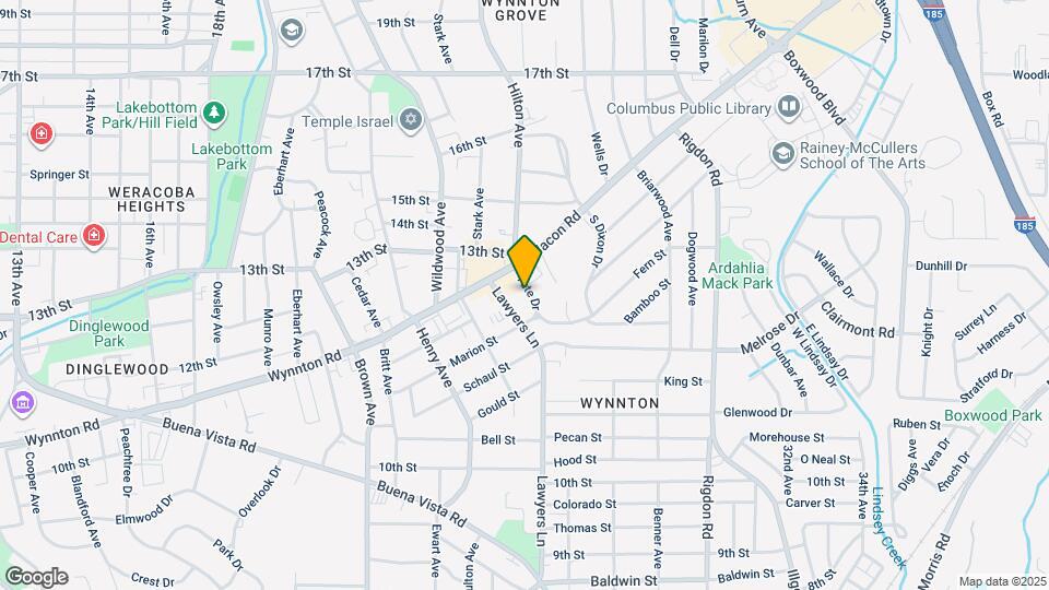 1177 Tate Dr Map and Location Details