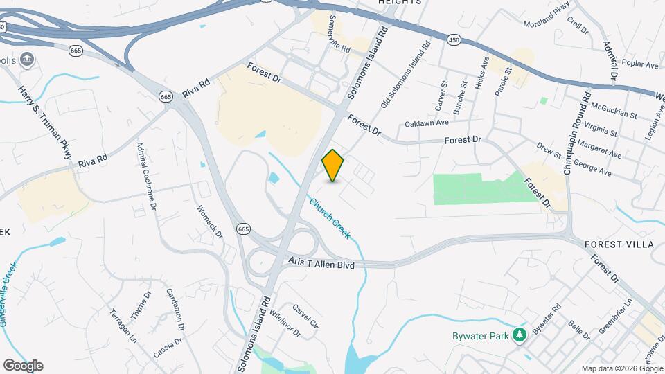 23XX Solomons Island Rd Map and Location Details