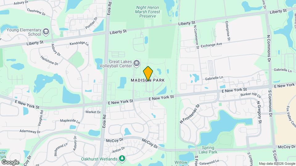485 Conservatory Ln Map and Location Details