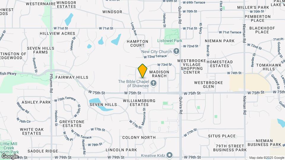7414 Monrovia St Map and Location Details