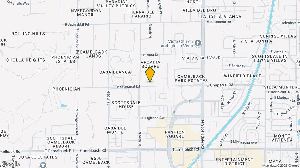 5001 N Chiquita Ln Map and Location Details