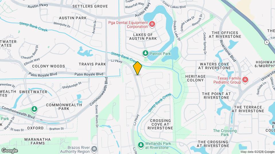 4002 Dogwood Canyon Ln Map and Location Details