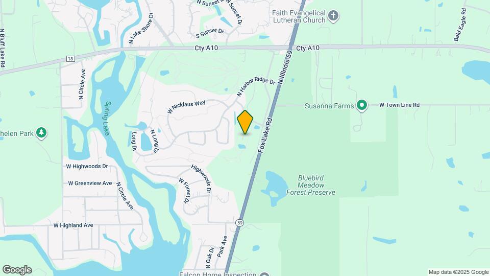 39875 N Golf Ln Map and Location Details