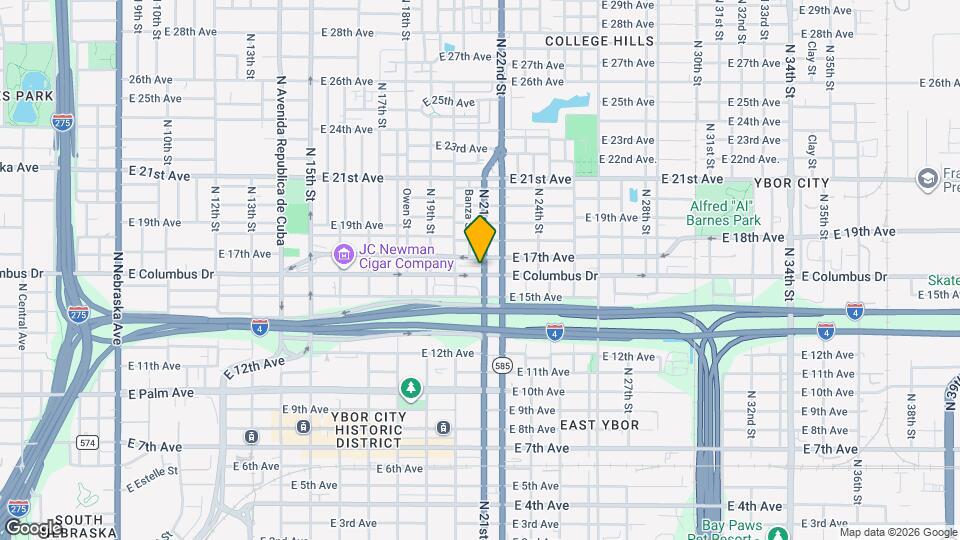 2022 E Columbus Dr Map and Location Details