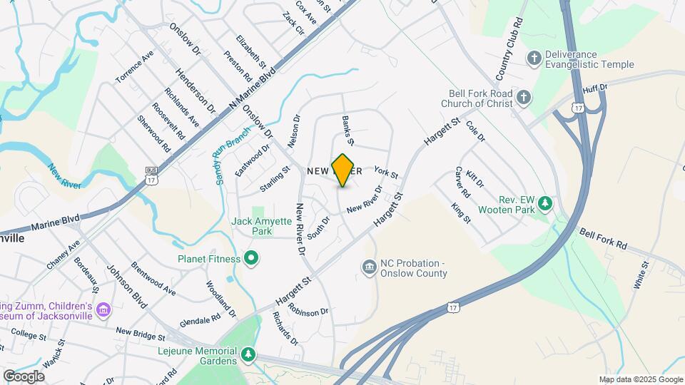 2246 Onslow Dr Mapa y Detalles de la Ubicación