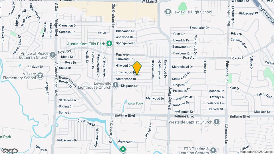 1067 Winterwood Dr Map and Location Details