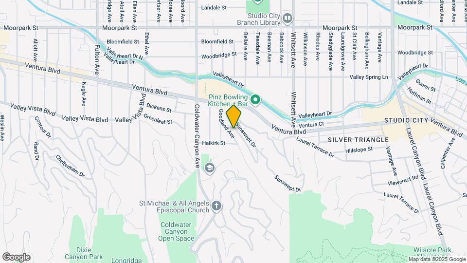 3976 Goodland Ave Map and Location Details